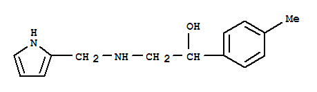 Benzyl alcohol, p-methyl-alpha-[[(pyrrol-2-ylmethyl)amino]methyl]-(8ci) Structure,801159-22-8Structure