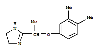 (8ci)-2-[1-(3,4-二甲苯基氧基)乙基]-2-咪唑啉结构式_801182-08-1结构式