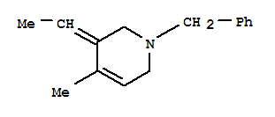 (8ci)-1-苄基-3-亚乙基-1,2,3,6-四氢-4-甲基吡啶结构式_801191-47-9结构式