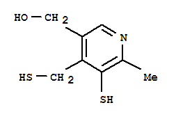 3-Pyridinemethanol,5-mercapto-4-(mercaptomethyl)-6-methyl-(8ci) Structure,801201-91-2Structure