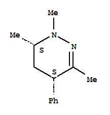 顺式-(8ci)-1,4,5,6-四氢-1,3,6-三甲基-4-苯基吡嗪结构式_802010-63-5结构式