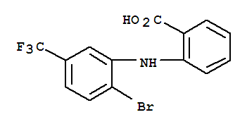 (8ci)-n-(6-溴--alpha-,-alpha-,-alpha--三氟-间甲苯)-邻氨基苯甲酸结构式_802038-58-0结构式