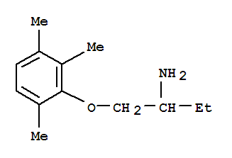 (8CI)-1-[(2,3,6-三甲基苯氧基)甲基]-丙胺结构式_802039-16-3结构式