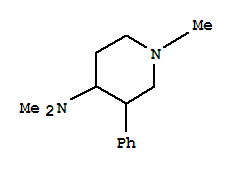 (8CI)-4-(二甲基氨基)-1-甲基-3-苯基-哌啶结构式_802261-89-8结构式