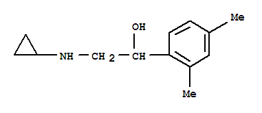 (8ci)-alpha-[(环丙基氨基)甲基]-2,4-二甲基-苄醇结构式_802264-91-1结构式