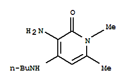 2(1H)-pyridone,3-amino-4-(butylamino)-1,6-dimethyl-(8ci) Structure,802266-69-9Structure