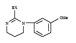 Pyrimidine, 2-ethyl-1,4,5,6-tetrahydro-1-(m-methoxyphenyl)-(8ci) Structure,802282-83-3Structure