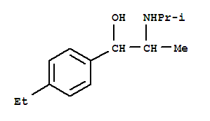 Benzyl alcohol, p-ethyl-alpha-[1-(isopropylamino)ethyl]-(8ci) Structure,802302-54-1Structure