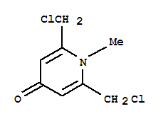 4(1H)-pyridone,2,6-bis(chloromethyl)-1-methyl-(8ci) Structure,802311-39-3Structure