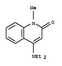 (8ci)-4-(二乙基氨基)-1-甲基-喹诺酮结构式_802543-27-7结构式