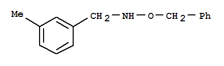 Benzylamine, n-(benzyloxy)-m-methyl-(8ci) Structure,802568-64-5Structure