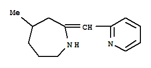 1H-azepine,hexahydro-4-methyl-2-(2-pyridylmethylene)-(8ci) Structure,802571-83-1Structure