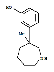 (8ci)-m-(六氢-3-甲基-1H-氮杂革-3-基)-苯酚结构式_802602-84-2结构式