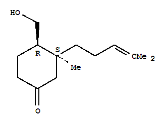 Cyclohexanone, 4-(hydroxymethyl)-3-methyl-3-(4-methyl-3-pentenyl)-, (3s,4r)-(9ci)Structure,802622-17-9Structure Cyclohexanone, 4-(hydroxymethyl)-3-methyl-3-(4-methyl-3-pentenyl)-, (3s,4r)-(9ci) Structure,802622-17-9Structure