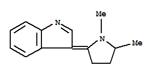 3H-indole,3-(1,5-dimethyl-2-pyrrolidinylidene)-(8ci) Structure,802859-51-4Structure