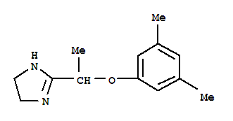 (8ci)-2-[1-(3,5-二甲苯基氧基)乙基]-2-咪唑啉结构式_802866-49-5结构式