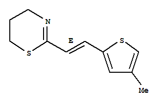 4H-1,3-thiazine,5,6-dihydro-2-[2-(4-methyl-2-thienyl)vinyl]-,(e)-(8ci) Structure,802884-55-5Structure