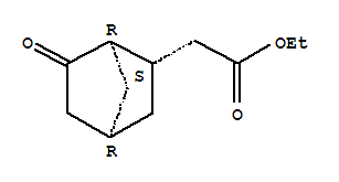 (1r,2s,4r)-rel-(9ci)-6-氧代-双环[2.2.1]庚烷-2-乙酸乙酯结构式_802911-60-0结构式