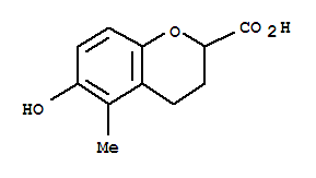 2H-1-benzopyran-2-carboxylicacid,3,4-dihydro-6-hydroxy-5-methyl-(9ci) Structure,802915-04-4Structure