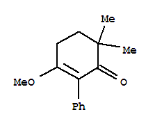 2-Cyclohexen-1-one,3-methoxy-6,6-dimethyl-2-phenyl-(5ci) Structure,802984-83-4Structure