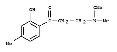 (8CI)-2-羟基-3-(甲氧基甲基氨基)-4-甲基-苯丙酮结构式_803608-38-0结构式