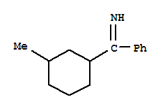 Benzenemethanimine, alpha-(3-methylcyclohexyl)-(9ci) Structure,803642-98-0Structure