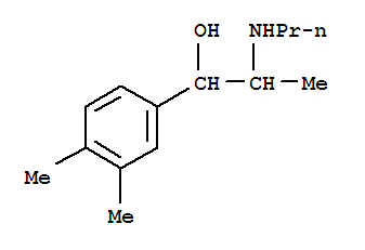 (9ci)-3,4-二甲基-alpha-[1-(丙基氨基)乙基]-苯甲醇结构式_804431-75-2结构式