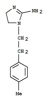 1H-imidazol-2-amine,4,5-dihydro-1-[2-(4-methylphenyl)ethyl]-(9ci) Structure,804439-91-6Structure