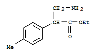 Benzeneacetic acid, alpha-(aminomethyl)-4-methyl-, ethyl ester (9ci) Structure,805180-81-8Structure