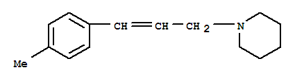 (9CI)-1-[3-(4-甲基苯基)-2-丙烯基]-哌啶结构式_805183-46-4结构式