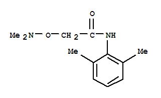 (9ci)-2-[(二甲基氨基)氧基]-n-(2,6-二甲基苯基)-乙酰胺结构式_805193-13-9结构式