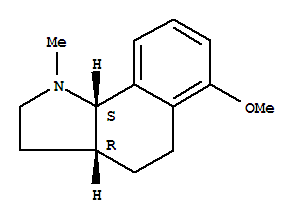 (3ar,9bs)-rel-(9ci)-2,3,3a,4,5,9b-六氢-6-甲氧基-1-甲基-1H-苯[g]吲哚结构式_805246-31-5结构式