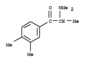 (9ci)-2-(二甲基氨基)-1-(3,4-二甲基苯基)-1-丙酮结构式_806601-27-4结构式