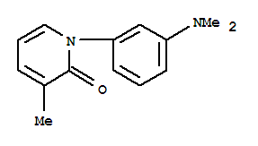 2(1H)-pyridinone,1-[3-(dimethylamino)phenyl]-3-methyl-(9ci) Structure,806619-90-9Structure