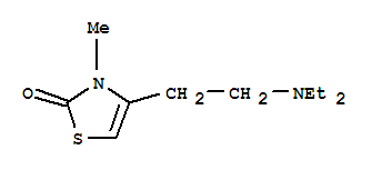 2(3H)-thiazolone,4-[2-(diethylamino)ethyl]-3-methyl-(9ci) Structure,806649-48-9Structure