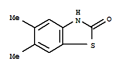 2(3H)-benzothiazolone,5,6-dimethyl-(9ci) Structure,80689-20-9Structure