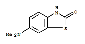 2(3H)-benzothiazolone,6-(dimethylamino)-(9ci) Structure,80689-22-1Structure