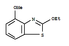 Benzothiazole, 2-ethoxy-4-methoxy-(9ci)Structure,80689-29-8Structure Benzothiazole, 2-ethoxy-4-methoxy-(9ci) Structure,80689-29-8Structure