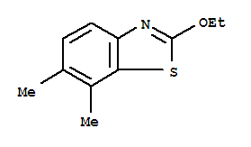Benzothiazole, 2-ethoxy-6,7-dimethyl-(9ci) Structure,80689-34-5Structure
