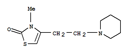 2(3H)-thiazolone,3-methyl-4-[2-(1-piperidinyl)ethyl]-(9ci) Structure,807278-77-9Structure