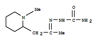 Hydrazinecarboxamide, 2-[1-methyl-2-(1-methyl-2-piperidinyl)ethylidene]-(9ci) Structure,807295-83-6Structure