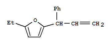 (9ci)-2-乙基-5-(1-苯基-2-丙烯基)-呋喃结构式_807370-56-5结构式