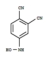 1,2-Benzenedicarbonitrile, 4-(hydroxyamino)- Structure,807628-04-2Structure