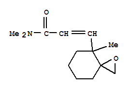 (9ci)-N,N-二甲基-3-(4-甲基-1-噁螺[2.5]-4-辛基)-2-丙酰胺结构式_809237-27-2结构式