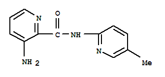 (9ci)-3-氨基-n-(5-甲基-2-吡啶)-2-吡啶羧酰胺结构式_809288-71-9结构式