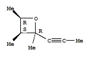 Oxetane, 2,3,4-trimethyl-2-(1-propynyl)-, (2alpha,3alpha,4alpha)-(9ci) Structure,81026-21-3Structure