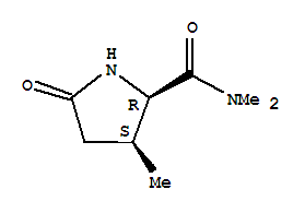 2-Pyrrolidinecarboxamide,n,n,3-trimethyl-5-oxo-,(2r,3s)-(9ci) Structure,810671-61-5Structure