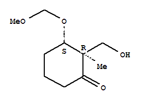 Cyclohexanone, 2-(hydroxymethyl)-3-(methoxymethoxy)-2-methyl-, (2r,3s)-(9ci)Structure,810682-25-8Structure Cyclohexanone, 2-(hydroxymethyl)-3-(methoxymethoxy)-2-methyl-, (2r,3s)-(9ci) Structure,810682-25-8Structure