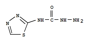 Hydrazinecarboxamide, n-1,3,4-thiadiazol-2-yl- Structure,81091-59-0Structure