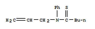 (9ci)-n-苯基-n-2-丙烯基-戊烷硫代酰胺结构式_81114-09-2结构式